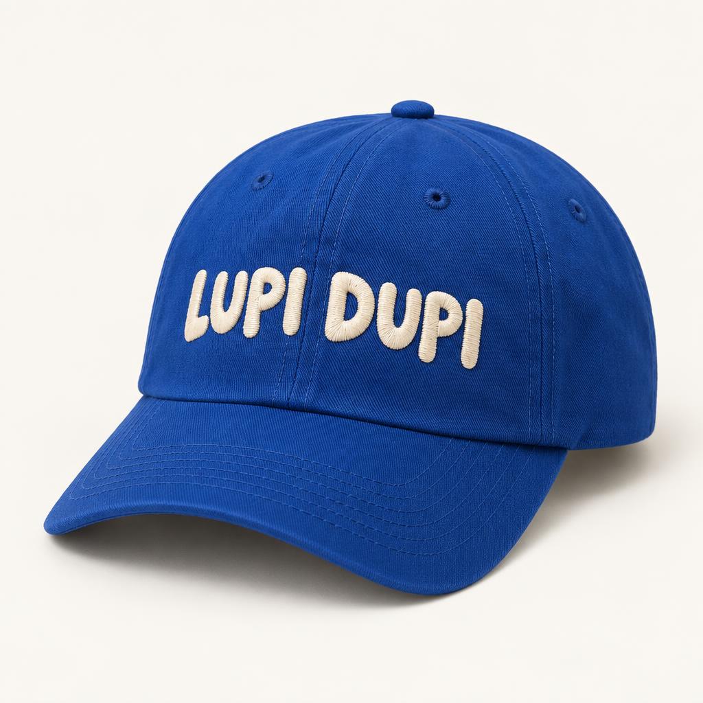 Blue Lupi Dupi Cap