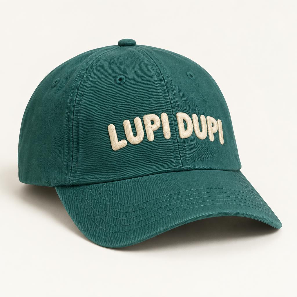 Teal Lupi Dupi Cap