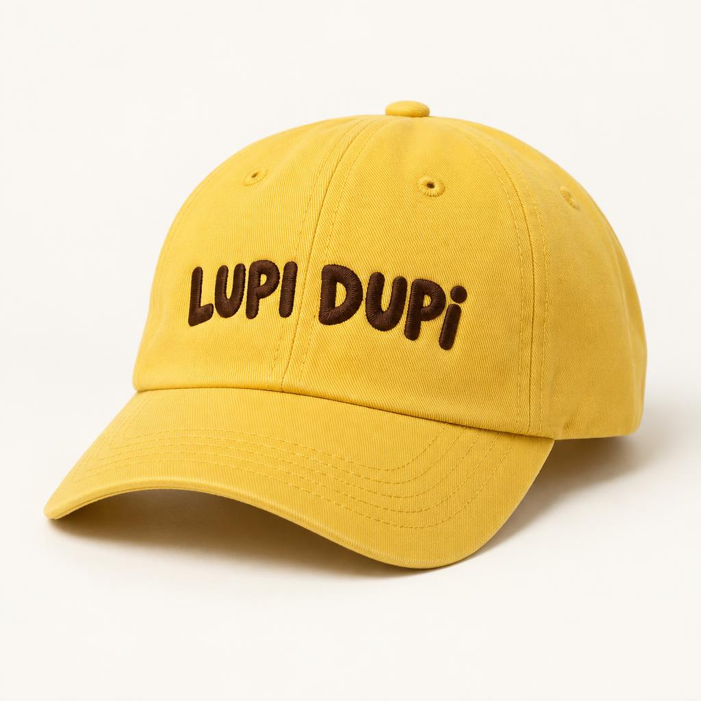Yellow Lupi Dupi Cap