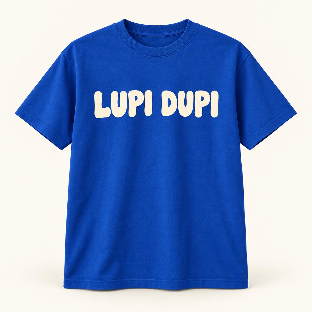 Blue Lupi Dupi T-shirt
