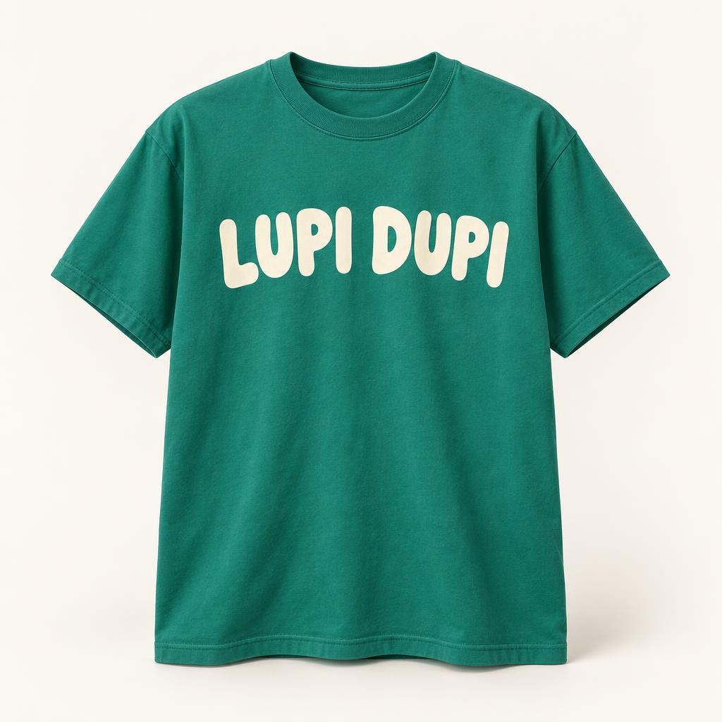 Teal Lupi Dupi T-shirt