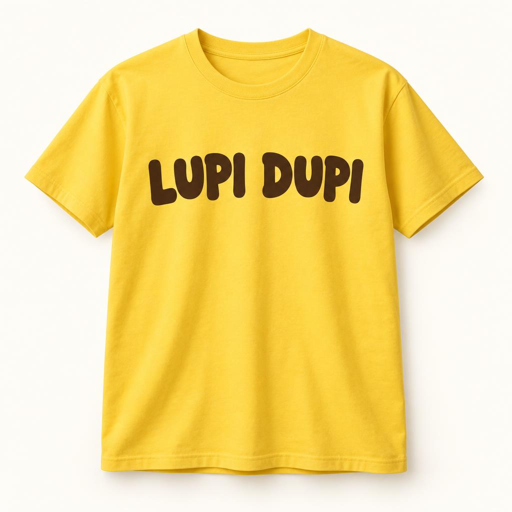 Yellow Lupi Dupi T-shirt